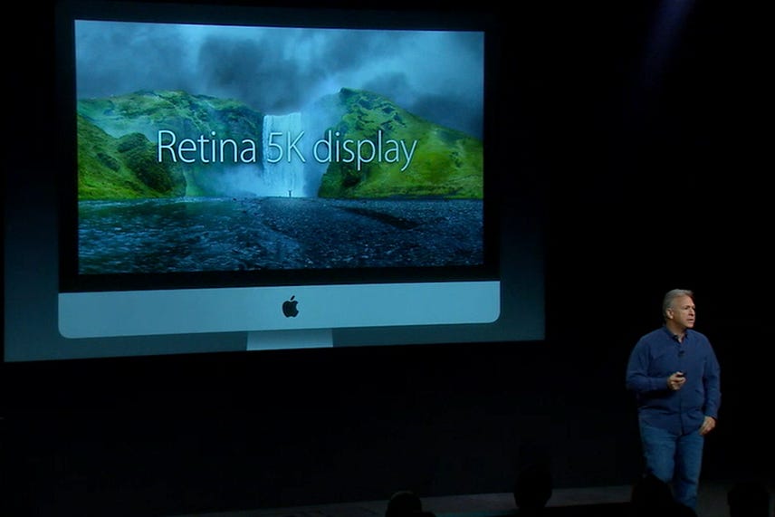 New iMacs feature a thin, high-resolution screen