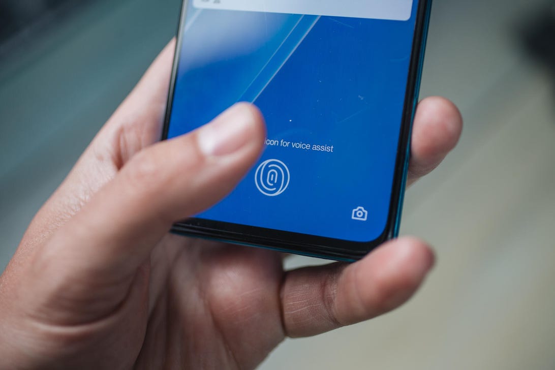 OnePlus Nord CE fingerprint reader