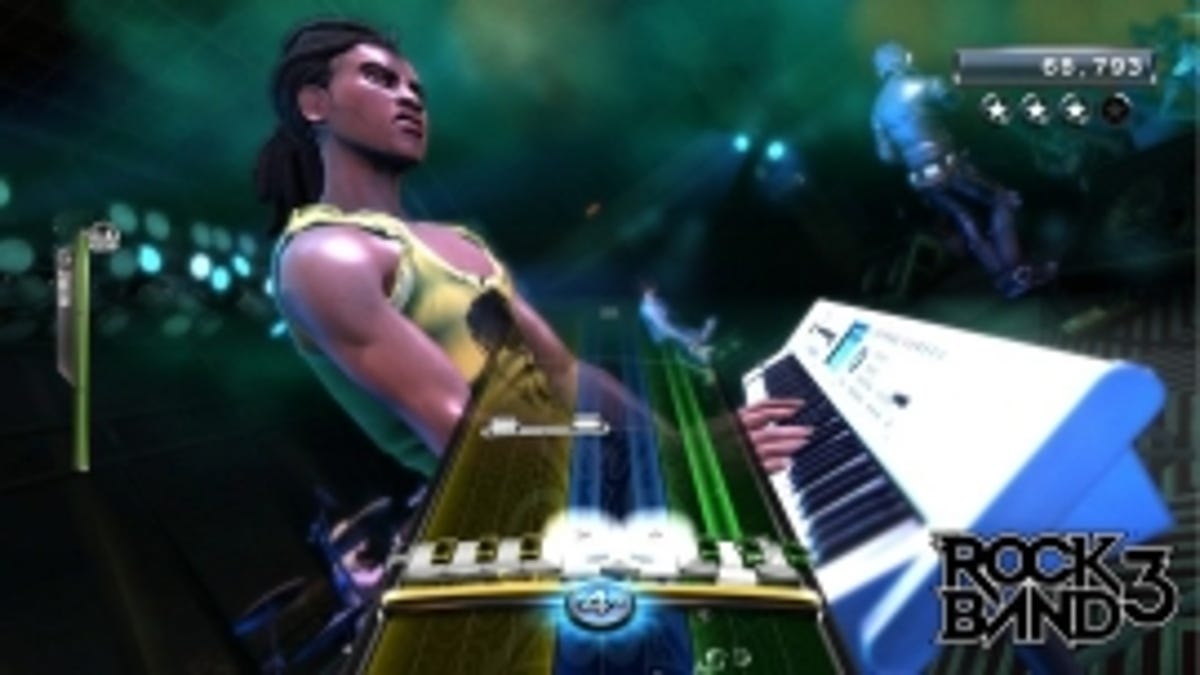 Rock Band 3 is being re-released, thanks to Mad Catz.