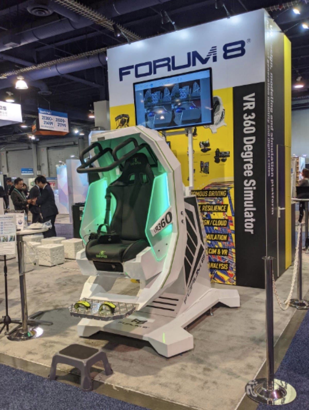 Forum 8 VR 360-degree Simulator