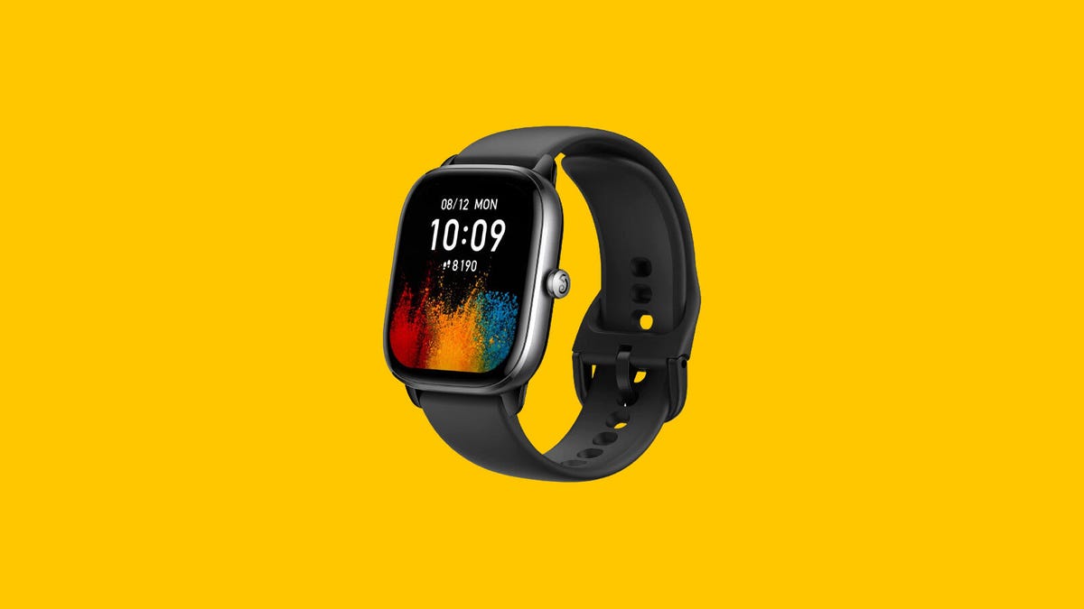 The Amazfit GTS 4 Mini Smartwatch Fitness Tracker Is Down to $105 - CNET