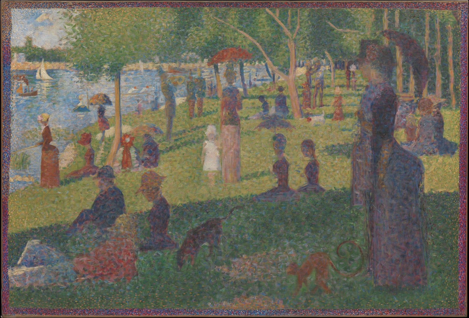 Georges Seurat's painting 