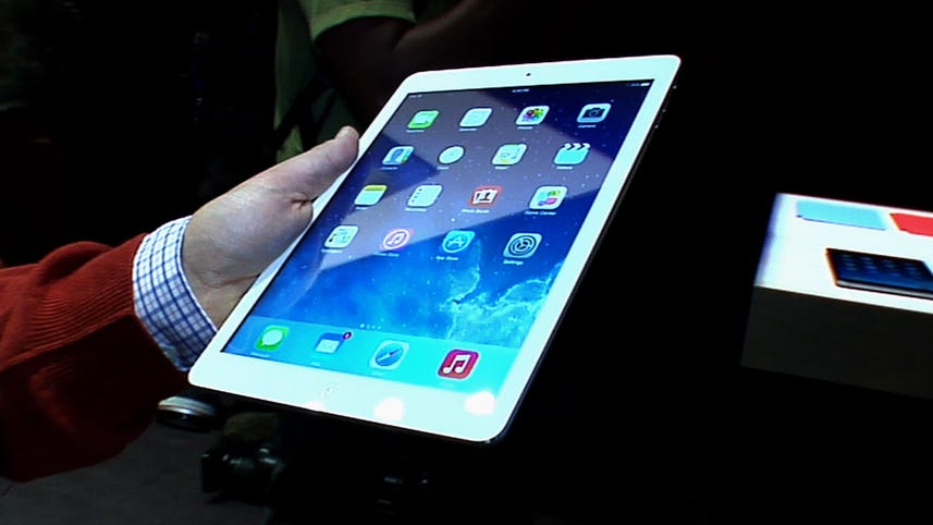 9.7-inch iPad Air is lighter, thinner, and faster