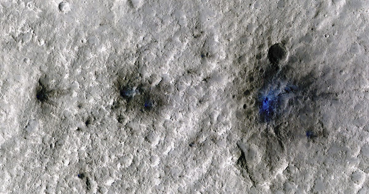 Hear the Sound of Space Rocks Crashing Into Mars as Recorded by NASA