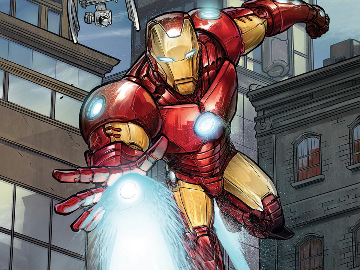 Iron Man partners with drone in new Marvel comic - CNET