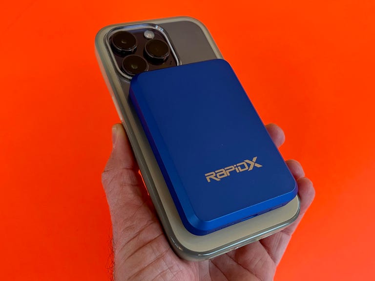 The RapidX Boosta is a magnetic wireless charger