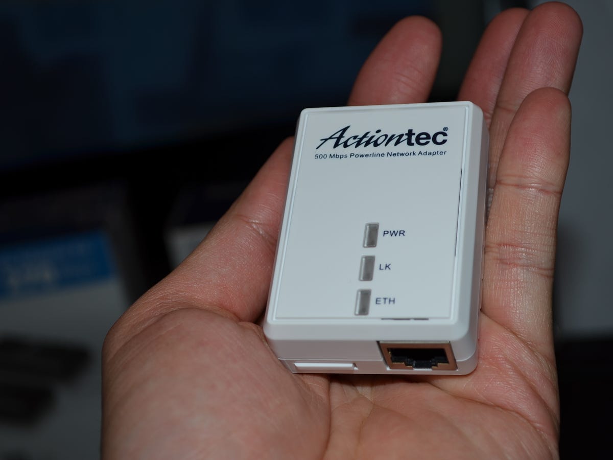 Actiontec 500 Mbps Powerline Network Adapter Kit (PWR511K01) review: Small,  fast, and affordable - CNET