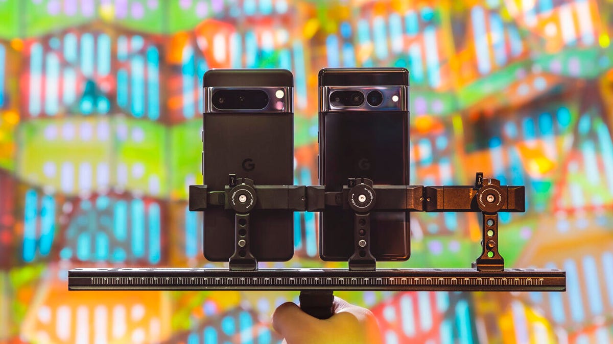 Inside the Pixel camera lab at Google headquarters in Mountain View, California.