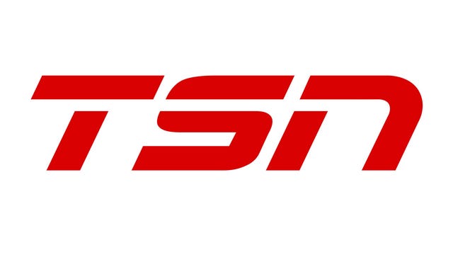 The logo of the Canadian broadcaster TSN on a white background