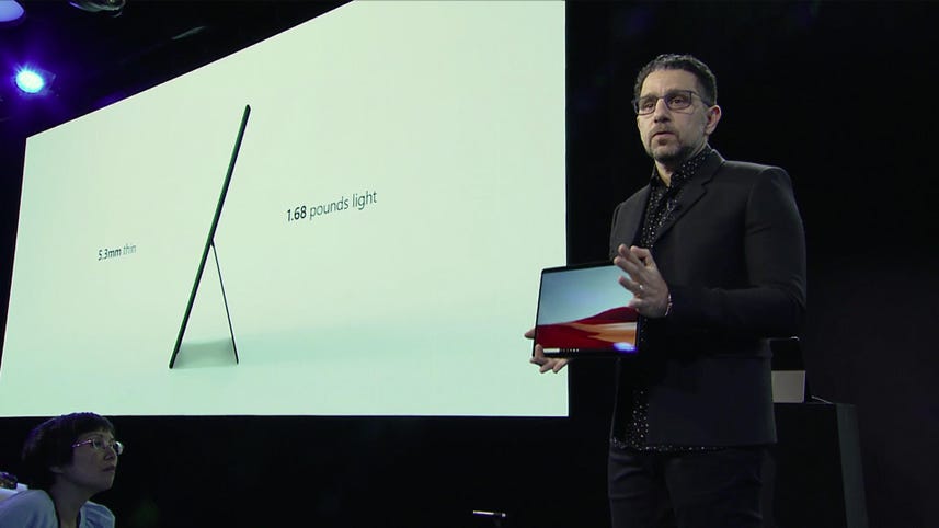 Microsoft reveals 5.3mm ultrathin Surface Pro X