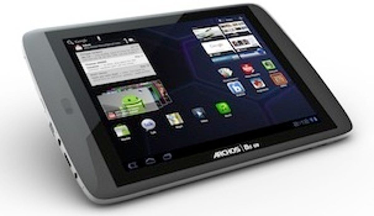 Archos G9 combines a 250GB hard disk drive with a 4GB flash drive.