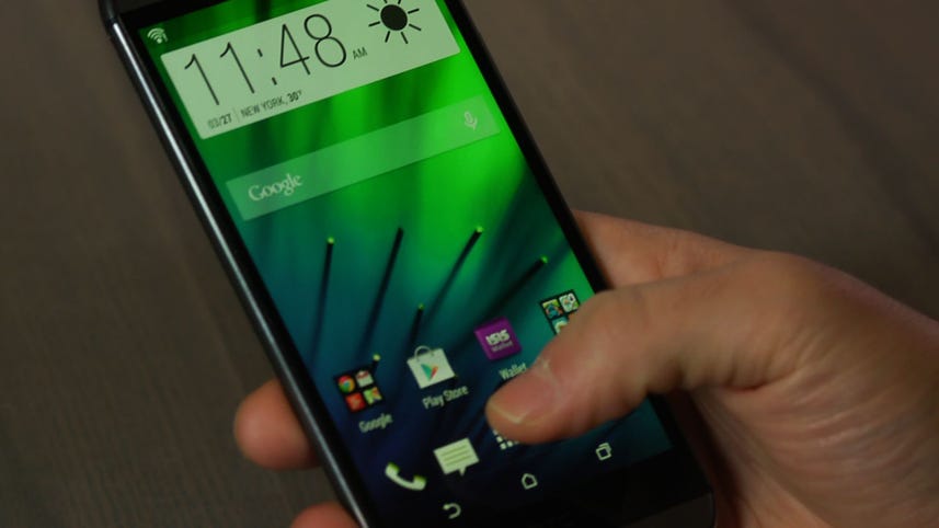 Use gestures on the HTC One M8