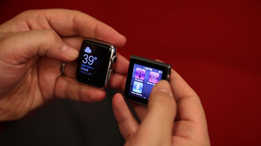 Apple Watch vs iPod Nano watch: Comparing Apple's two watches, four years apart