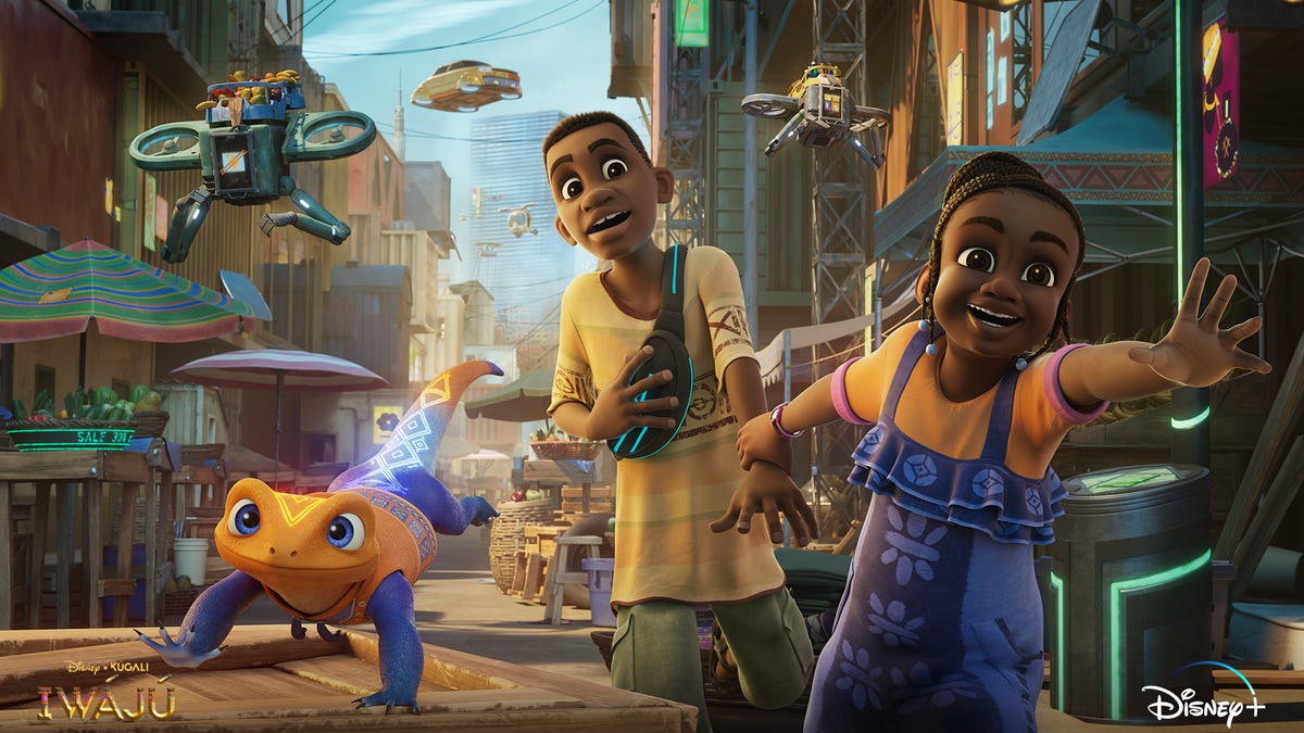 First Look at Disney Animated Series Iwájú Explores Futuristic Nigeria -  CNET