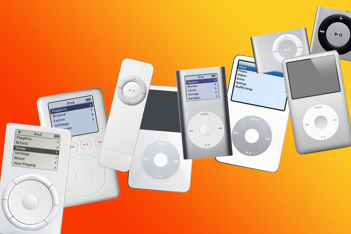 historical ipods