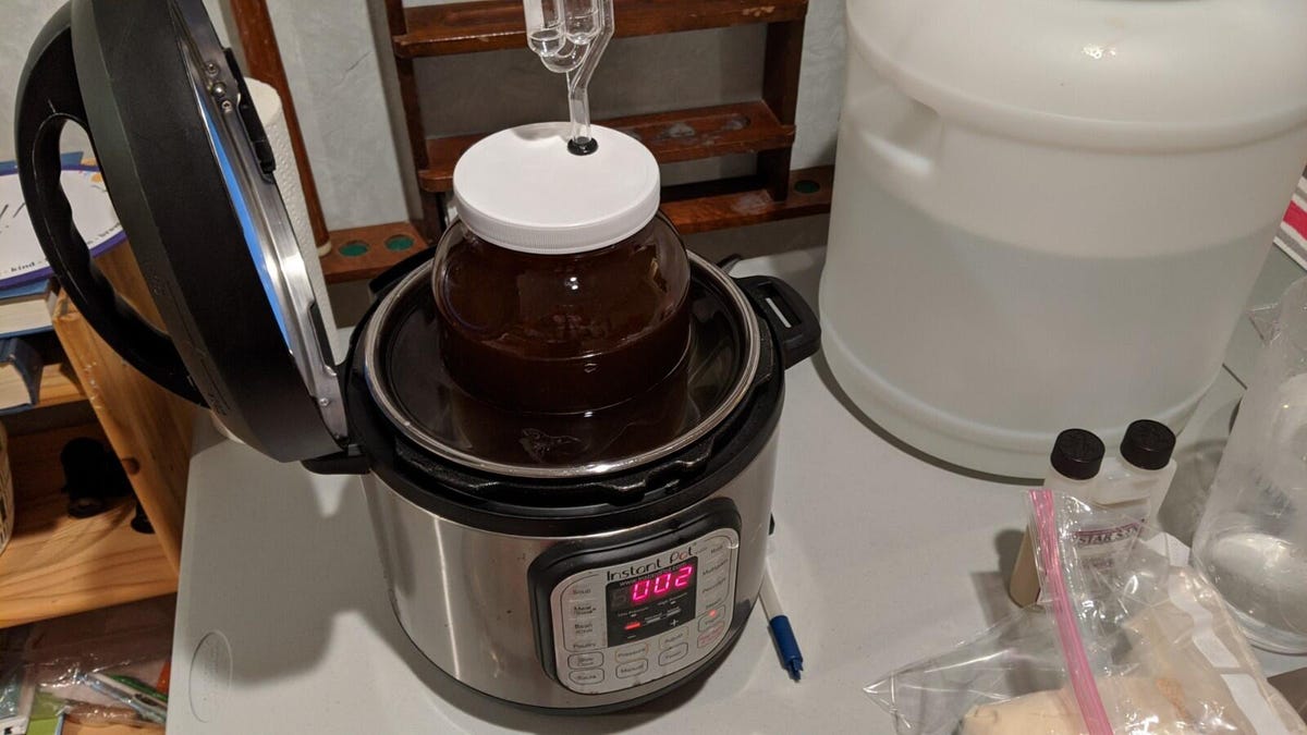 making instant pot beer
