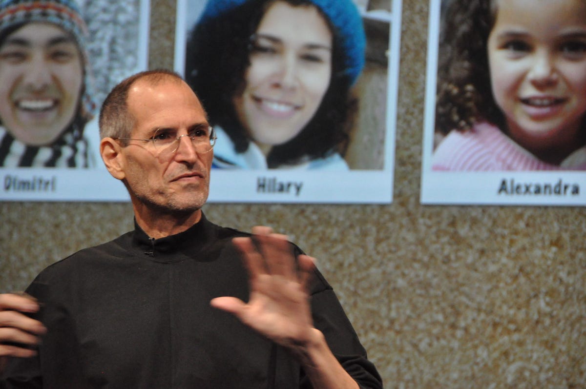 Steve Jobs talks about iMovie.