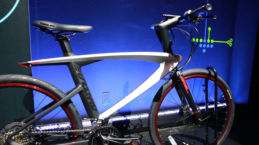 Lasers and a computer set LeEco's Super Bike apart