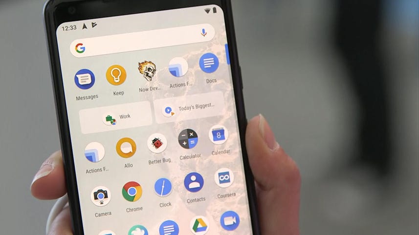 See Android P's new swiping controls up close