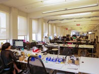 The offices of TechStars NYC, which fosters startups and connects them with mentors, customers and investors.