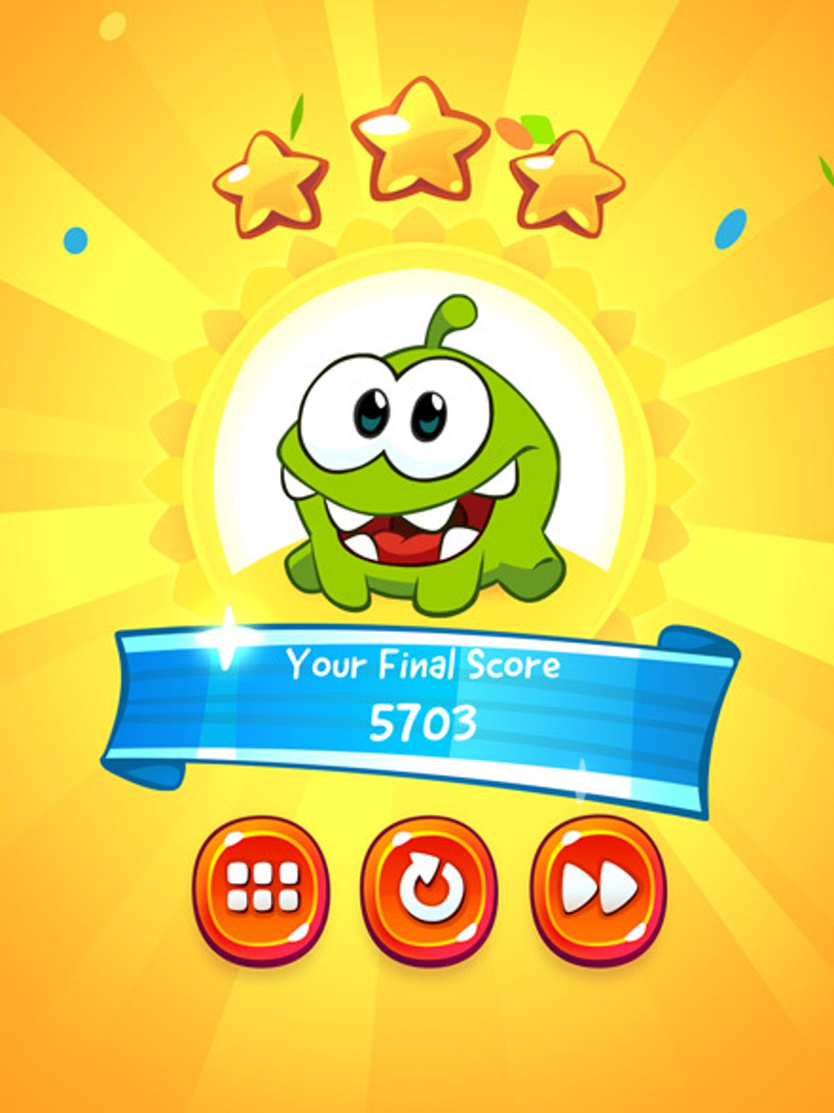 Cut the Rope 2 has the same familiar gameplay with new game
