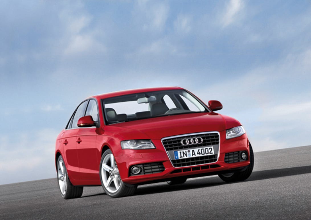 Audi A4 Red Front