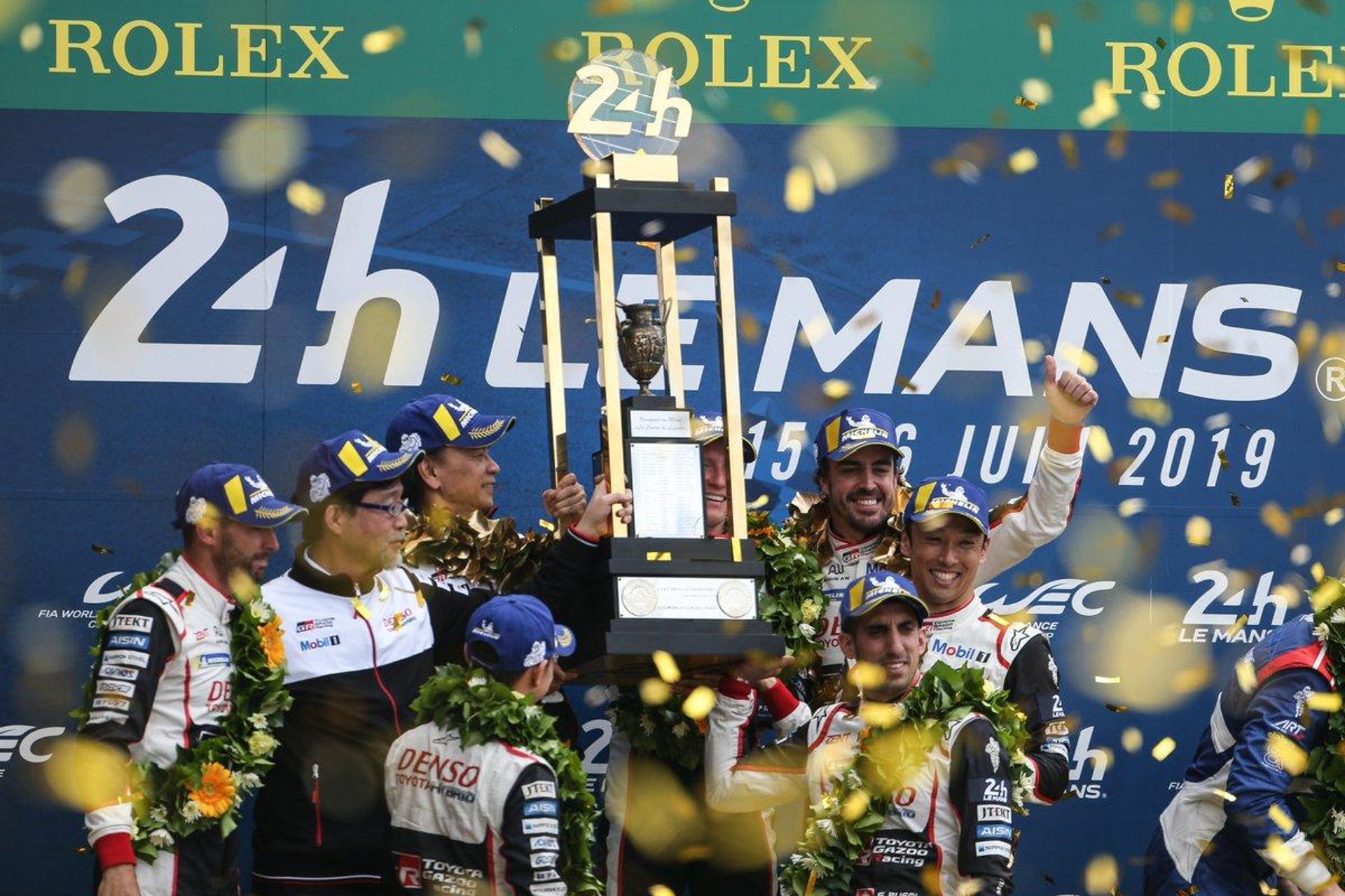 Toyota win at Le Mans