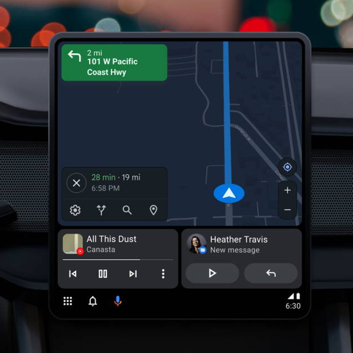 New Split Screen Android Auto Redesign Coming This Summer - CNET