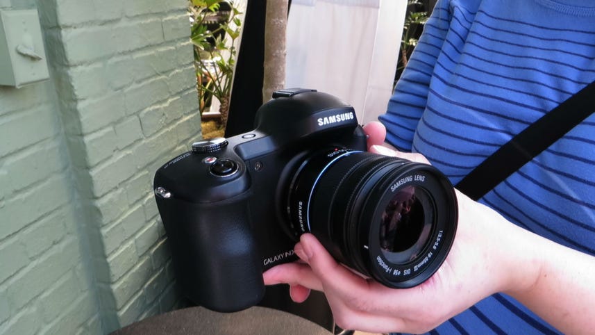 Samsung's Galaxy camera for photographers, not phoners