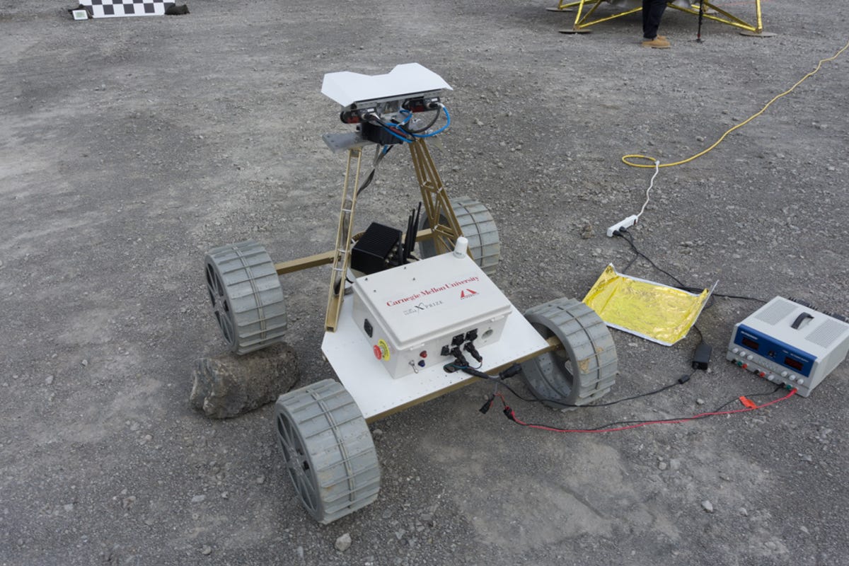 Google Lunar XPrize Astrobotic Test