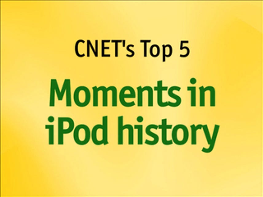 CNET Top 5: Moments in iPod history