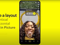<p>There are multiple Snapchat dual-camera layouts. AR lenses are coming to support the feature too.</p>