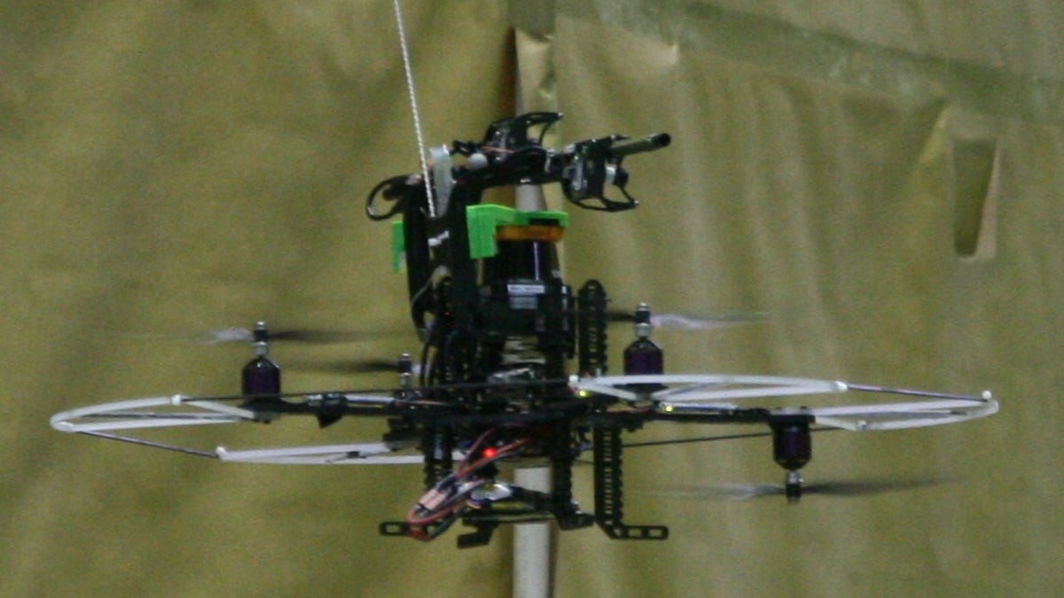 This quadrocopter from Ascending Technologies and MIT can outperform military bots.