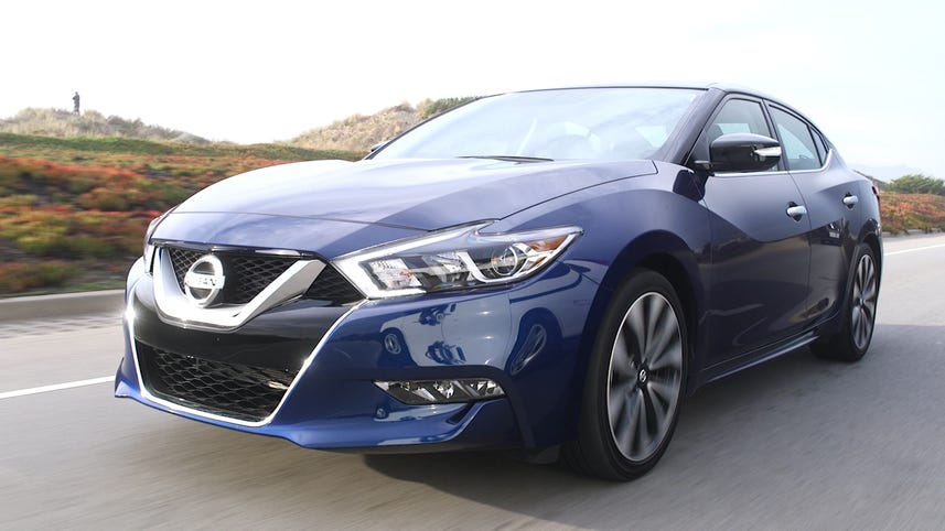 2016 Nissan Maxima, the 4-door sports car -- with a straight face? (CNET On Cars, Episode 83)