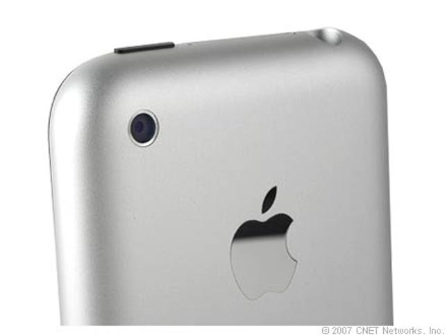 The iPhone has a 2.0-megapixel camera.