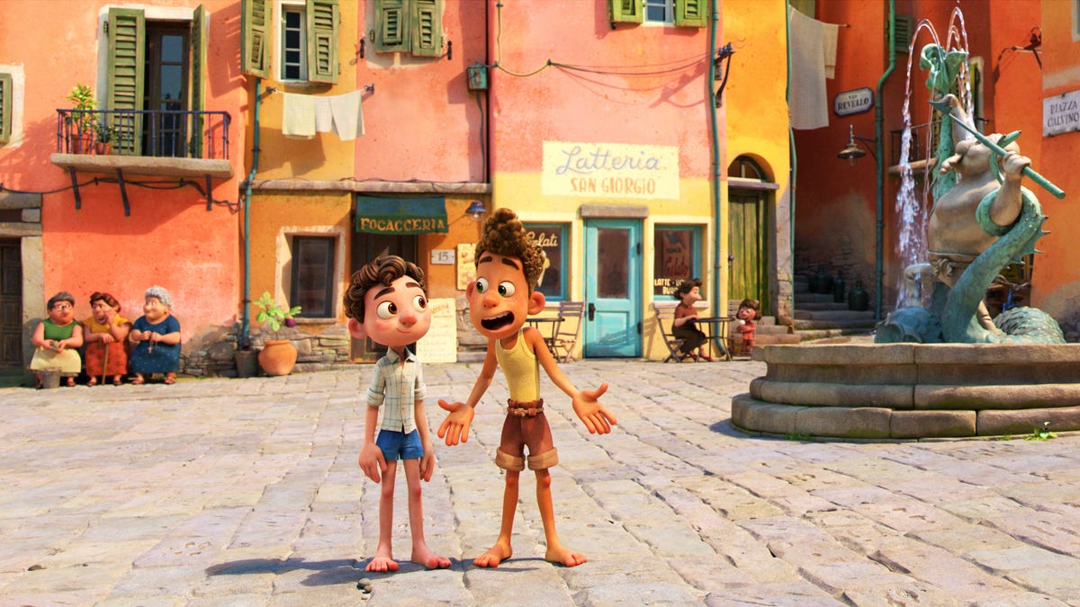 Pixar animated film Luca