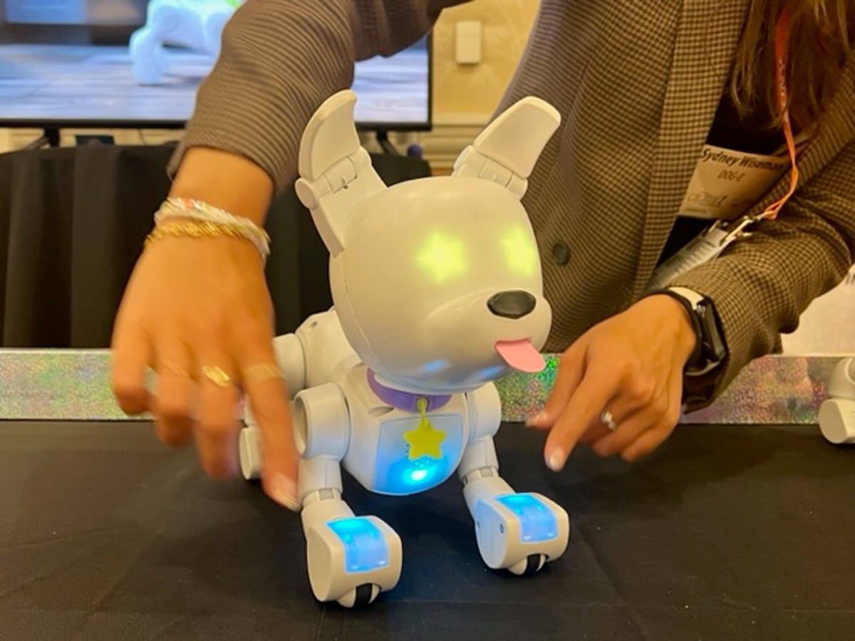 This Light Up Robot Puppy Sure Is Cute
