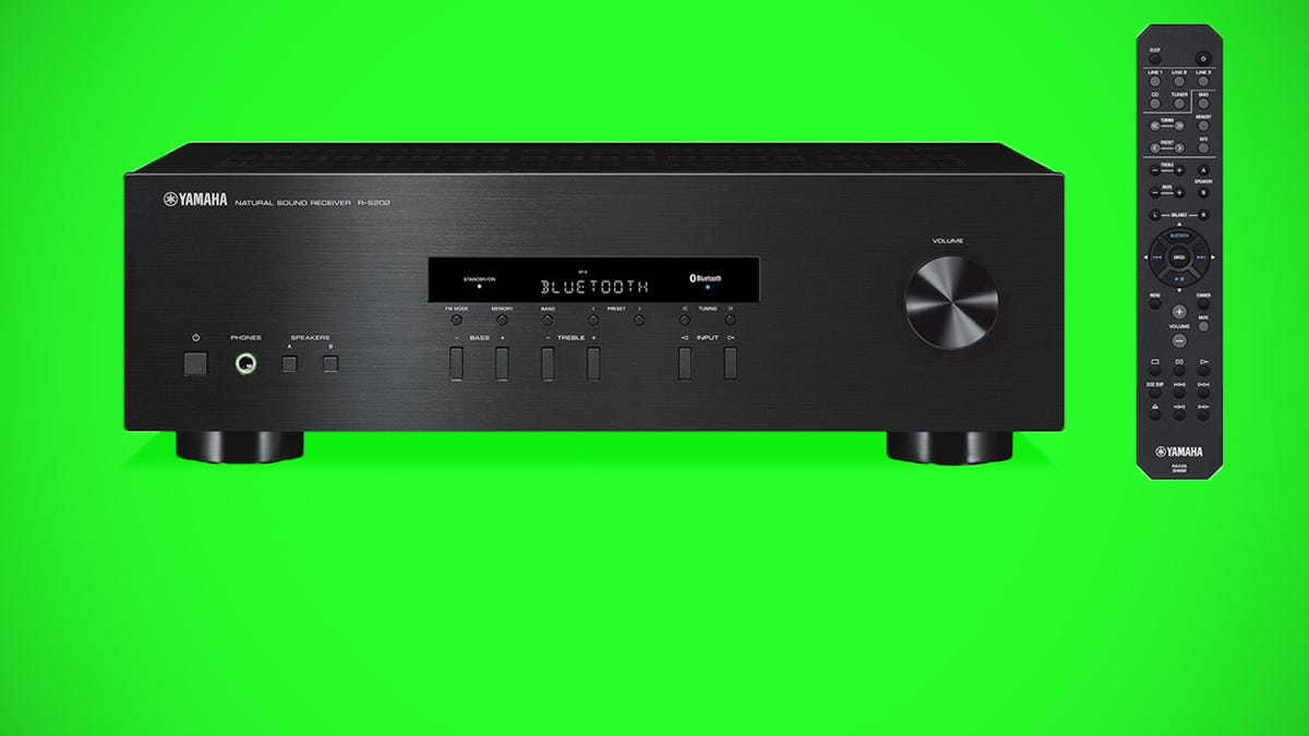 Yamaha stereo receiver wowed This the R-S202 CNET - $149 Audiophiliac