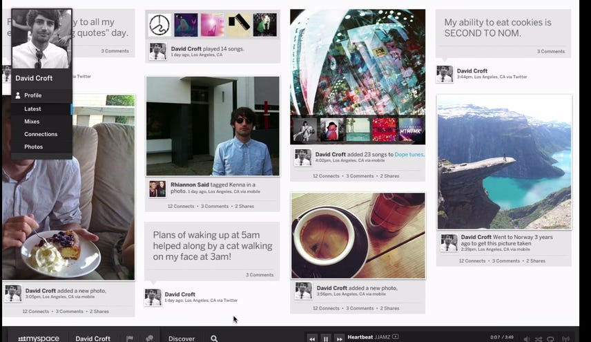 Myspace gets a new face