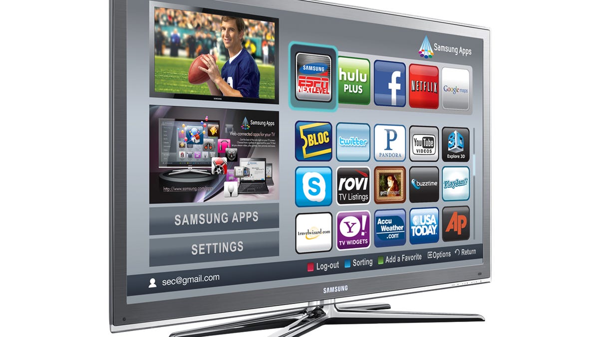 Samsung has an app store for its TVs and is asking developers to make dedicated apps for it.
