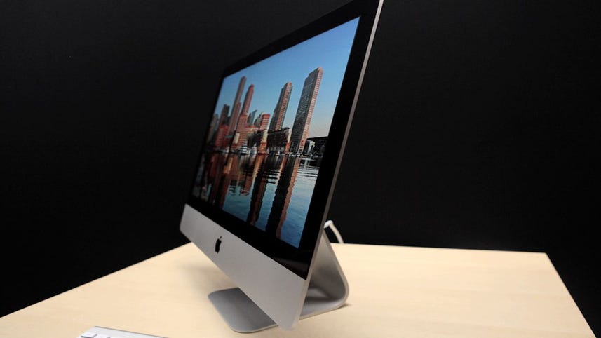 27-inch iMac features superthin display