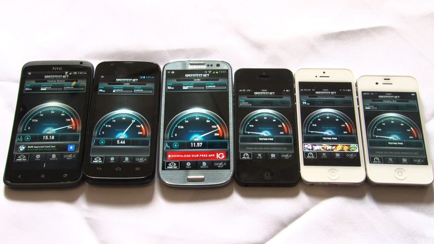 4GEE phones speed test