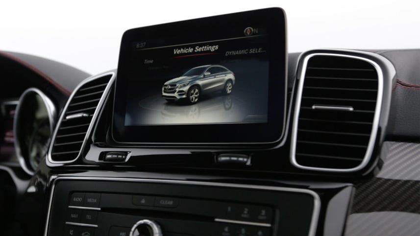 Diving into the Mercedes-AMG GLE43's infotainment system