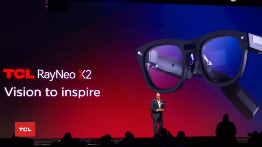 TCL Debuts RayNeo X2 Augmented Reality Glasses