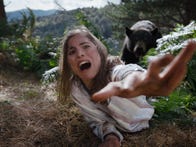 <p>Just when you thought it was safe to go back in the woods... Hannah Hoekstra as Elsa in Cocaine Bear, directed by Elizabeth Banks.</p>