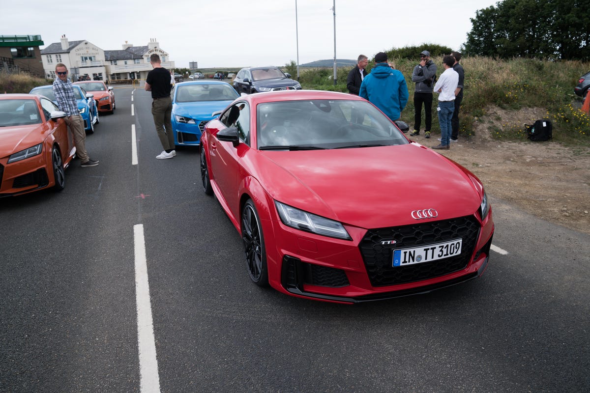 Audi TTS on the Isle of Man