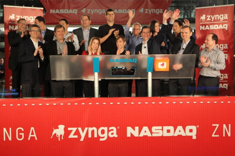 Zynga's executive team was all smiles on IPO day -- just months before launching a secondary offering.