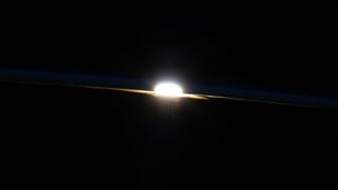 Soul-Stirring Orbital Sunset Shines Over Earth in NASA Image