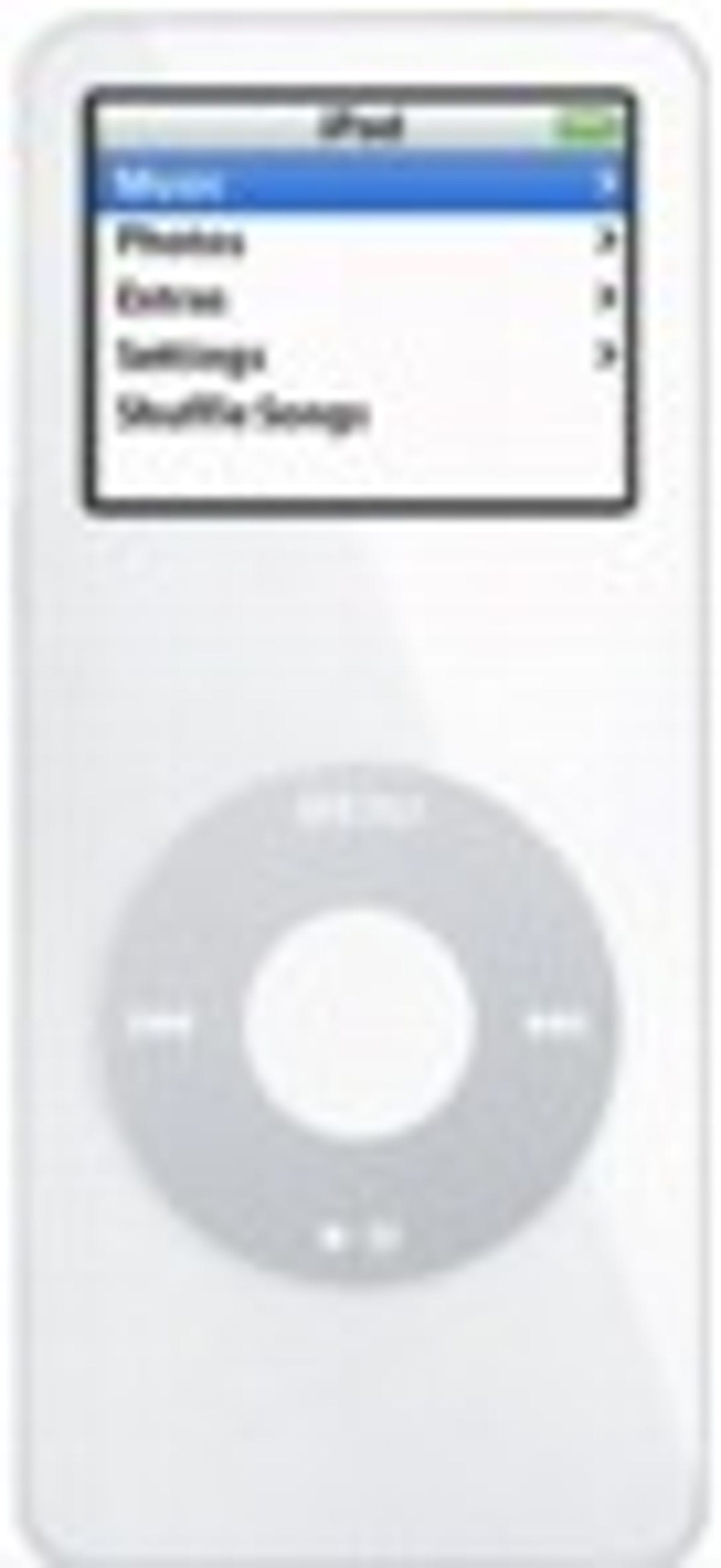 The first-generation iPod Nano.