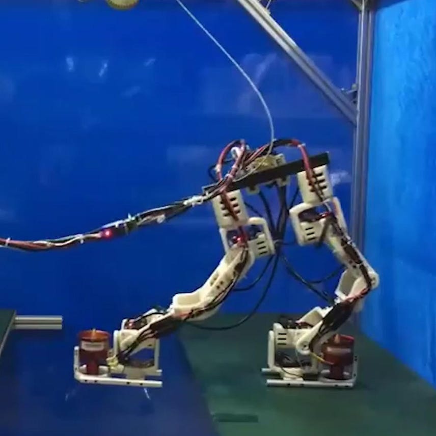 This robot has jet-powered feet